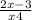 \frac{2x-3}{x+4}