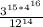 \frac{3^{15*4^{16} } }{12^{14} }