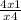 \frac{4x+1}{x+4}