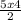 \frac{5x+4}{2}