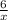 \frac{6}{x}