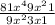 \frac{81x^{4}+9x^{2} +1 }{9x^{2}+3x+1 }