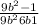 \frac{9b^{2}-1}{9b^{2}+6b+1 }