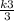 \frac{k3}{3}