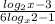 \frac{log_{2} x-3}{6log_{x} 2-1}