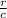 \frac{r}{c\\}