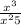 \frac{x^{3}}{x^{2} +5}