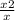 \frac{x+2}{x}