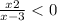 \frac{x+2}{x-3} < 0