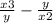 \frac{x+3}{y} - \frac{y}{x+2}