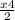 \frac{x+4}{2}