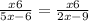 \frac{x+6}{5x-6} = \frac{x+6}{2x-9}