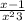 \frac{x-1}{x^{2} +3 }