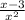 \frac{x-3}{x^{2} }