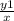 \frac{y+1}{x}