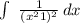 \int\ {\frac{1}{(x^{2} +1)^{2}} } \, dx