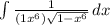 \int\limit\frac{1}{(1+x^6)\sqrt{1-x^6} } \, dx