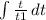 \int\limits {\frac{t}{t+1} } \, dt