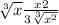 \sqrt[3]{x} +\frac{x+2}{3\sqrt[3]{x^{2} } }