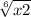 \sqrt[6]{x+2}