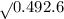 \sqrt{} 0.49+2.6