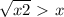 \sqrt{x+2}\ \textgreater \ x