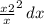 {\frac{x+2}{x}}^{2} \, dx