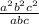  \frac{ {a}^{2} + {b}^{2} + {c}^{2} }{a + b + c} 