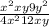  \frac{ {x}^2 + {xy} + 9 {y}^{2}}{4 {x}^{2} + 12xy} 