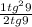  \frac{1 + tg {}^{2} 9}{2tg9} 