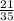  \frac{21}{35} 