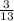  \frac{3}{13} 