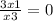  \frac{3x + 1}{x + 3} = 0