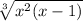  \sqrt[3]{ {x}^{2} (x - 1)} 