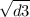  \sqrt{d + 3} 