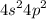  {4s}^{2} {4p}^{2} 