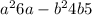  {a}^{2} + 6a - {b}^{2} + 4b + 5