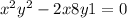  {x}^{2} + {y}^{2} - 2x + 8y + 1 = 0