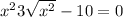  {x}^{2} + 3 \sqrt{ {x}^{2} } - 10 = 0 