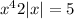  {x}^{4} + 2 |x| = 5