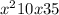  {x }^{2} + 10x + 35