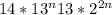 14*13^{n} +13*2^{2n}