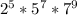 2^5*5^7*7^9