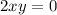 2x + y = 0