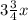 3\frac{3}{4}x