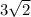 3\sqrt{2}