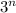 3 {}^{n} 