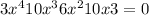 3x^{4} + 10x^{3} +6x^{2} + 10x +3 =0