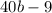 40b - 9