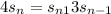 4s_{n} =s_{n+1} +3s_{n-1}